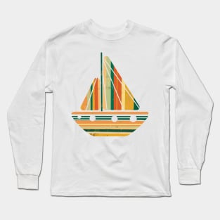 Striped Yacht Long Sleeve T-Shirt